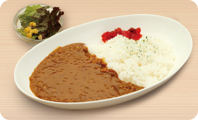 朝カレーモーニングセット